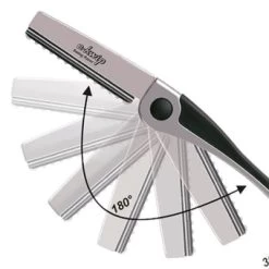 E-kwip Swing Razor Silberfarben -Modekosmetik 0259802 e kwip Swing Razor Silberfarben.787d1f26