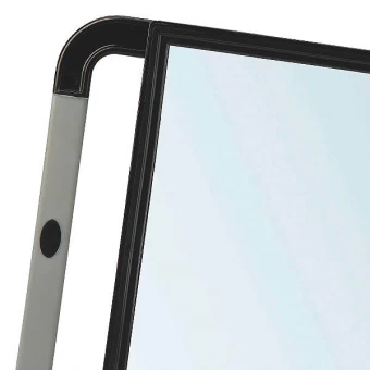 Sinelco V-Size Salonspiegel Schwarz 4 Sinelco V-Size Salonspiegel Schwarz – Bild 2