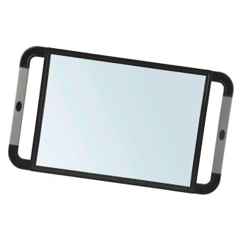 Sinelco V-Size Salonspiegel Schwarz 3 Sinelco V-Size Salonspiegel Schwarz