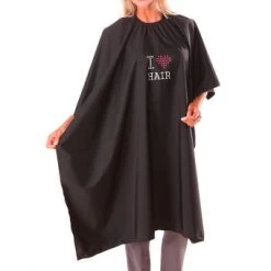 Umhang „I Love Hair“ 6 Umhang „I Love Hair“ -Modekosmetik 0326674 Umhang I Love Hair.8c378c1e