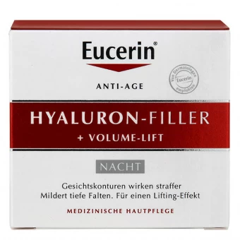 Eucerin HYALURON-FILLER + VOLUME-LIFT Nachtpflege 50 Ml 4 Eucerin HYALURON-FILLER + VOLUME-LIFT Nachtpflege 50 Ml – Bild 2