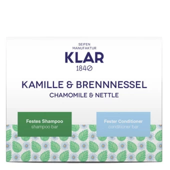 KLAR Geschenkset Kamille & Brennnessel 3 KLAR Geschenkset Kamille & Brennnessel