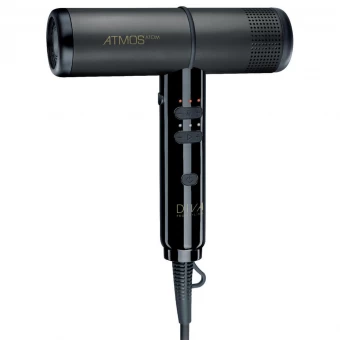 Diva Föhn Atmos ATOM Set Schwarz 3 Diva Föhn Atmos ATOM Set Schwarz