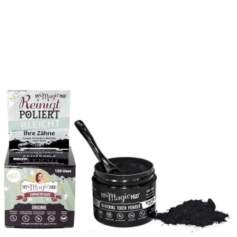 My Magic Mud Zahnweiß-Pulver Mit Aktivkohle 30 G 5 My Magic Mud Zahnweiß-Pulver Mit Aktivkohle 30 G – Bild 3