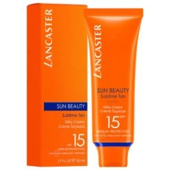 Lancaster Sun Beauty Silky Touch Cream SPF 15 50 Ml -Modekosmetik 1610783 Lancaster Sun Beauty Silky Touch Cream SPF 15 50 ml.e8f40b8e