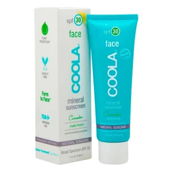 Coola Face Mineral Sunscreen Cucumber Matte Finish SPF 30 50 Ml 3 Coola Face Mineral Sunscreen Cucumber Matte Finish SPF 30 50 Ml