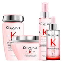 Kérastase Genesis BUNDLE DICKES HAAR (Shampoo 250 Ml + Haarmaske 200 Ml + Leave-In 150 Ml + Serum 90 Ml)