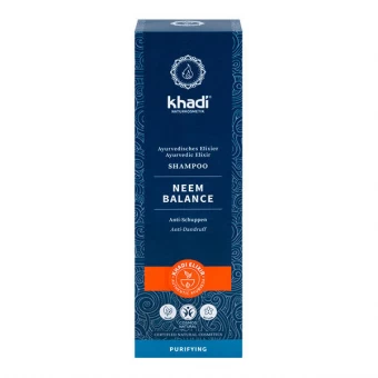 Khadi Purifying Ayurvedic Elixir Shampoo Neem Balance 200 Ml 4 Khadi Purifying Ayurvedic Elixir Shampoo Neem Balance 200 Ml – Bild 2