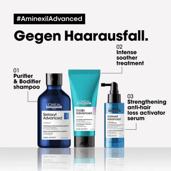 L'Oréal Professionnel Paris Serie Expert Aminexil Advanced Anti Hair-Loss Activator Serum 90 Ml 4 L'Oréal Professionnel Paris Serie Expert Aminexil Advanced Anti Hair-Loss Activator Serum 90 Ml – Bild 2