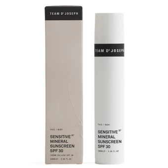 TEAM DR JOSEPH Sensitive Mineral Sunscreen SPF 30 100 Ml 4 TEAM DR JOSEPH Sensitive Mineral Sunscreen SPF 30 100 Ml – Bild 2