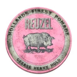 Reuzel Pomade Pink Heavy Hold Grease