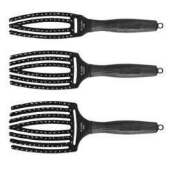 Olivia Garden Fingerbrush Combo Black