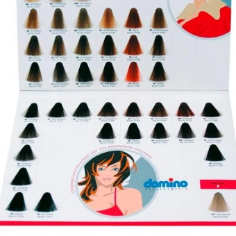 Domino Farbkarte Haircolor 4 Domino Farbkarte Haircolor – Bild 2