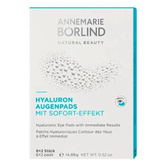ANNEMARIE BÖRLIND HYALURON AUGENPADS MIT SOFORT-EFFEKT Packung Mit 6 X 2 Stück 3 ANNEMARIE BÖRLIND HYALURON AUGENPADS MIT SOFORT-EFFEKT Packung Mit 6 X 2 Stück